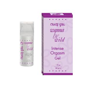 Crazy Girl Wanna Be Wild Intense Orgasm Gel