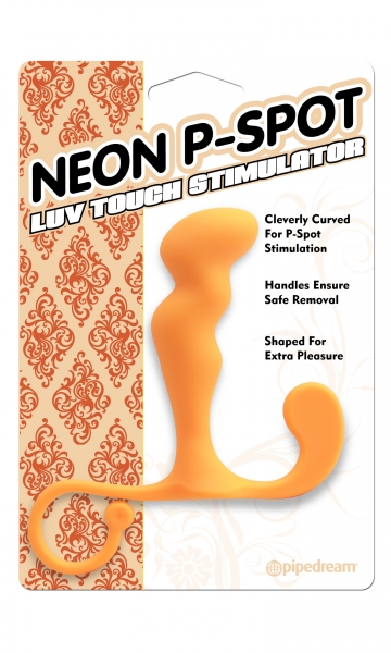 Neon Love Touch P-Spot Stimulator Orange