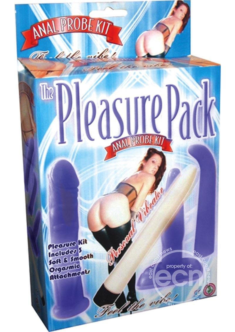 Pleasure Pack Anal Probe Kit  Blue