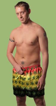 Rasta man boxers L