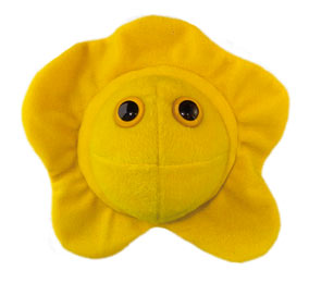 Giant Microbes Herpes 5"-7" plush